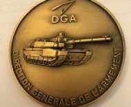 medaille DGA char